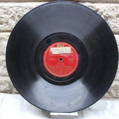 Harry James Flash / All Or Nothing At All Record 10" 78 RPM G+ Foto 1 de 4