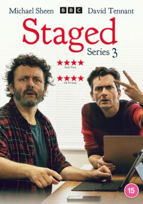 Staged: Series 3 DVD (2023) David Tennant cert 15 Expertly Refurbished Product - Image 1 of 2