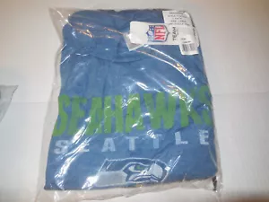 New Seattle Seahawks NFL Mens Lounge Sleep Set 2pc Pants Top Flannel Large - Picture 1 of 4
