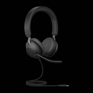 Jabra Evolve2 40 SE Wired USB-C UC Stereo Headset, 360° BusyLight, Noise Isolati - Picture 1 of 1