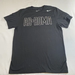 As Roma International Soccer Club Nike T-Shirt Athletic Cut L Large - Picture 1 of 4