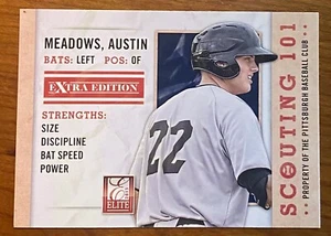2013 Panini Extra Edition Elite AUSTIN MEADOWS #1 Pirates  - Picture 1 of 2