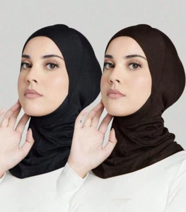2stück Turban Mütze Muslimisch Kopftuch Elasticher Schal Hut Mode Hijab Wrap - Bild 1 von 3