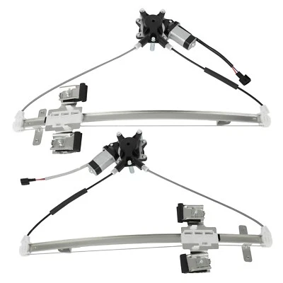 Power Window Regulator Pair Rear With Motor For 2006-2009 Mitsubishi Raider - Image 1 of 4