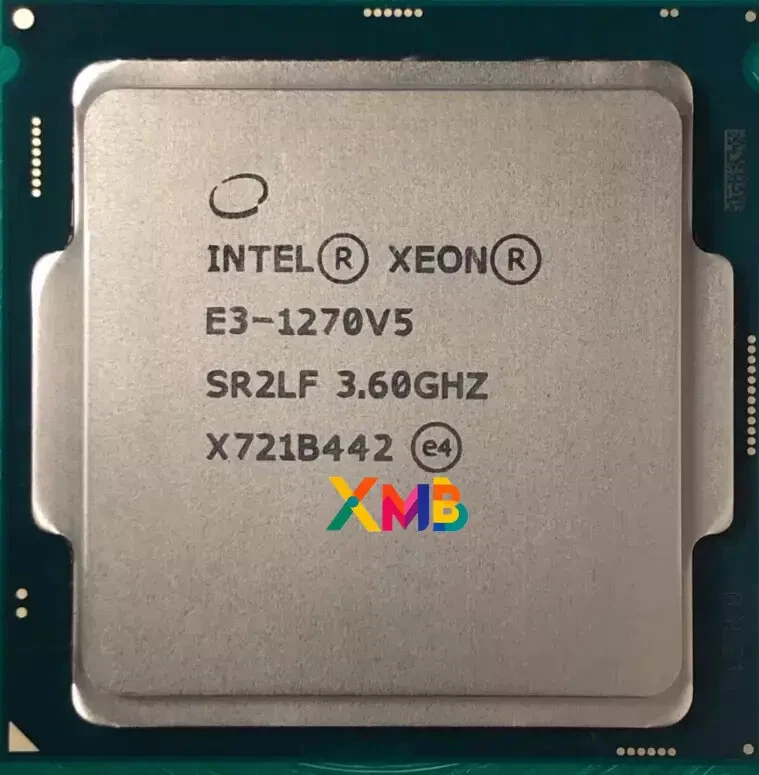 Intel XEON E3-1270V5 LGA 1151 CPU SR2LF Quad Core 3.6GHz 80W Processor  - Image 1 of 1