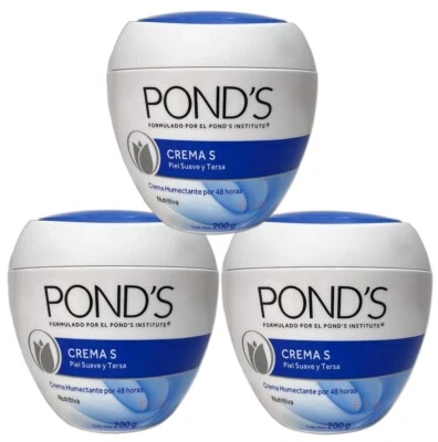 CREMA HIDRATANTE NUTRITIVA Pond's Crema S Humectante 7 oz paquete de 3 Foto 1 de 2