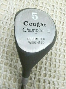 COUGAR CHAMPION II Perimeter Weighted Fairway 5 Wood 41" LH ~ Reg Steel Shaft - Picture 1 of 8