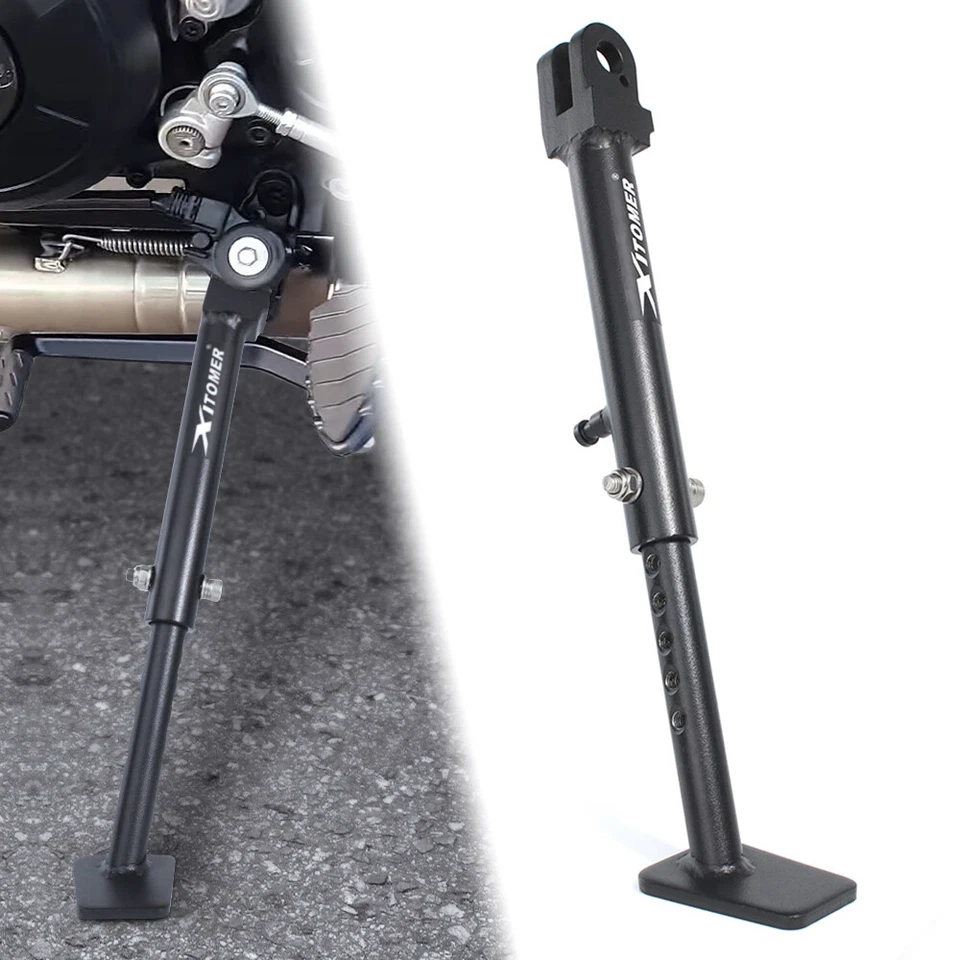 Soporte lateral ajustable negro apto para Ducati Monster 821 oscuro 2020-2021 Foto 1 de 4