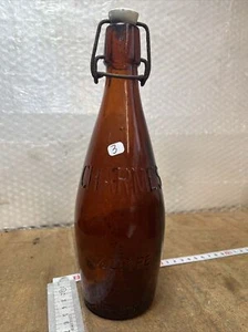 bouteille de bière de Charmes 1/5 Litre, Vide Verre ambre. Réf’.3 - Picture 1 of 9