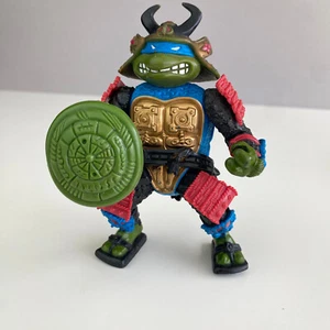 TMNT Teenage Mutant Ninja Turtles Leonardo Sewer Samurai Action Figure 1990 - Picture 1 of 6