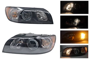 For 2004-2007 Volvo S40 V50 Headlight Halogen Set Driver and Passenger Side  - Picture 1 of 8