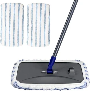 2 Pack Mop Pad Compatible with OCedar Floor 15x8 Refill Dust Mop Head Replace - Picture 1 of 3