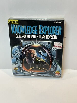Old School Macintosh Knowledge Explorer Apple Big Box NOS Sealed - Image 1 of 4