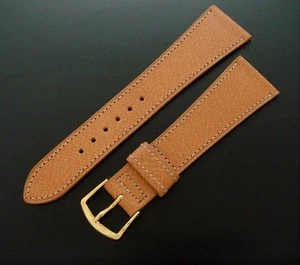 Hermosa correa/banda de piel de cerdo genuina de piel de cerdo de 22 mm de longitud regular para hombre - Imagen 1 de 1