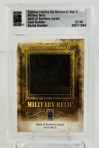 2013 Famous Fabrics Horrors of War II Band Of Brothers Jacke Relikt 37/40 - Bild 1 von 3