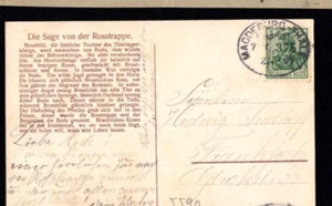 Posta ferroviaria 1909 - "Magdeburgo - Thale" chiaro, treno 375 (315-X) - Foto 1 di 1