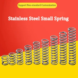 1mm Wire Diameter 304 Stainles Steel Compression Spring Pressure Small Spring - Picture 1 of 6