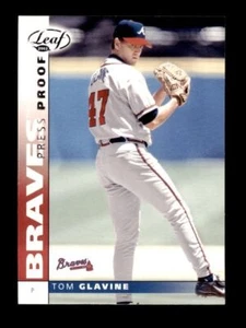 Tom Glavine 2002 Blatt #8 - Pressesicher - Bild 1 von 2