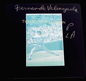 FERNANDO VALENZUELA Original 35 mm color negative slide Dodgers Baseball 1/1 - Picture 1 of 2