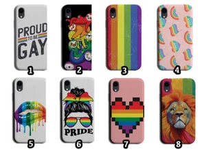 Pride Handyhülle Cover LGBT LGBTQ+ LGBTQ bunte Flagge lustig Mädchen Jungen Herren - Bild 1 von 1