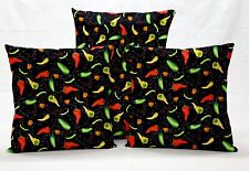 Hot Peppers Pillowcase / Pillow Cover (Many Sizes)