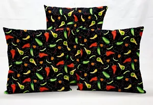 Hot Peppers Pillowcase / Pillow Cover (Many Sizes) - Picture 1 of 4
