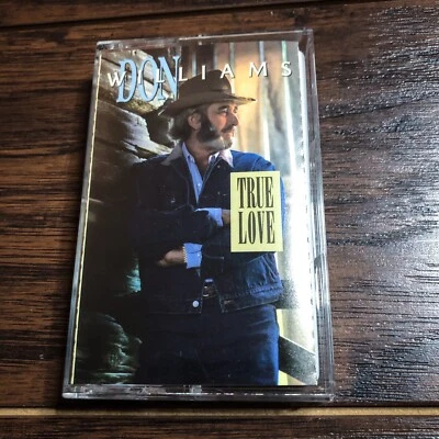 Don Williams ‘True Love’ Cassette (1990, BMG) * RARE!  Vintage - Image 1 of 4