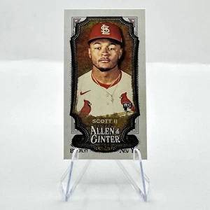 2024 Topps Allen & Ginter VICTOR SCOTT II A&G Back *No Number Mini SP* RC Rookie - Picture 1 of 2
