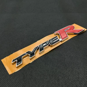 Para Honda CIVIC ACCORD Tipo R Cromo Rojo Insignia Enfermo Rejilla maletero Nuevo - Imagen 1 de 4