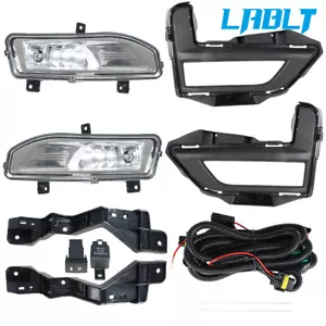 LABLT Fog Lights Lamps w/Switch Wiring+Harness Kit For 2017-2020 Nissan Rogue - Picture 1 of 9