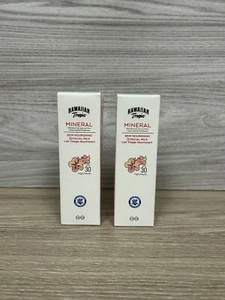Hawaiian Tropic Mineral Skin Nourishing Facial Milk SPF30 50ml X 2 Sun Care High - Picture 1 of 3