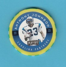 1997 Playoff Chip Shot # 23 Anthony Johnson -- Carolina Panthers