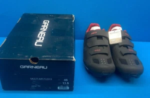 Louis Garneau Multi Air Flex II Clip In Cycling Shoes 1487307-020 Mens Size 11.5 - Picture 1 of 8