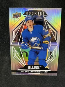 22-23 UD Allure Hockey Rookies 124 Jack Quinn