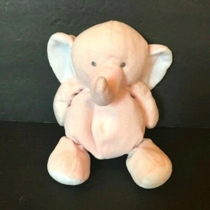 Peluche Carters elefante rosa bambino giocattolo morbido occhi cuciti 10" peluche 2011 - Foto 1 di 5