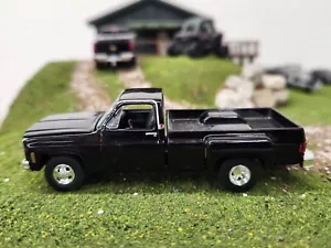 1/64 Scale Custom Diecast Trucks 1973 GMC Squarebody Dually Single Cab - Picture 1 of 6