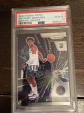 2020 Prizm Anthony Edwards Instant Impact Rookie RC PSA 10 Gem 💎