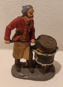 ANTICO Pastore per presepe - CASTAGNAIO/CALDARROSTE-CHIAPPA CONFALONIERI, MILANO - Imagen 1 de 6