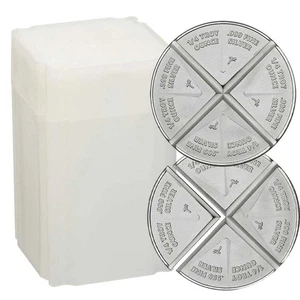 Roll of 20 - 1 Troy oz Silver Divisible .999 Silver Round (1/4 oz x 4) - Picture 1 of 3