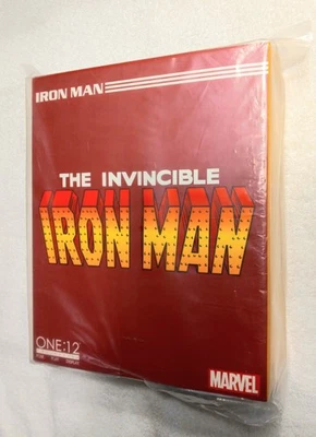 Mezco One:12 The Invencible Iron Man novo e lacrado - Imagem 1 de 4