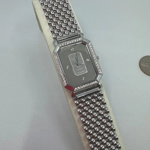 Brooks & Bentley Credit Suisse Platinum Ingot Diamond Watch - Picture 1 of 6