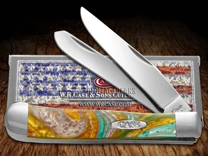 Custodia xx Coltello Trapper Abalone Manico Corelon 6073AB Coltelli Tascabili Inox - Foto 1 di 4