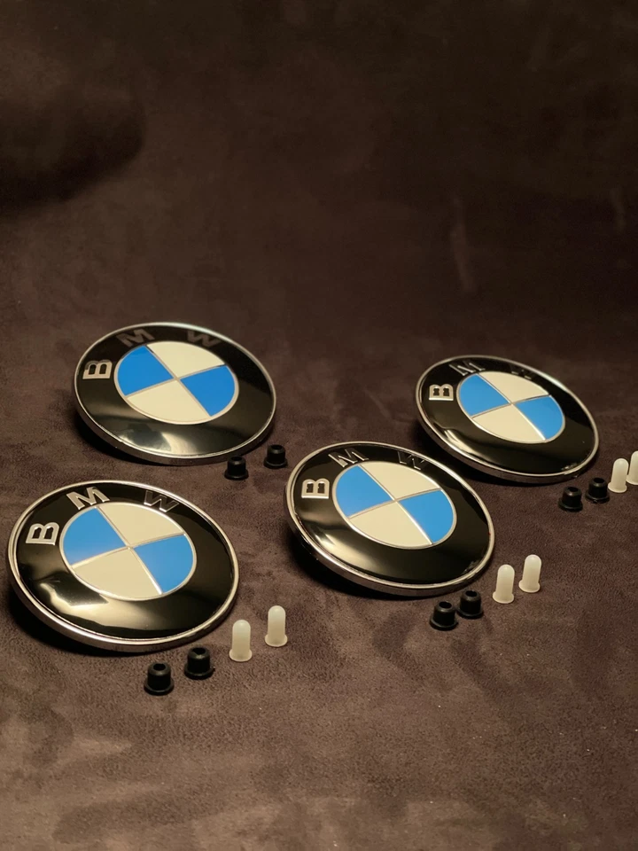 BMW Emblem Set Blau Weiss Z3 / Z4, etc  für Motorhaube & Heckklappe & Kotflügel - Bild 1 von 4