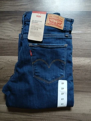 Levi's 311 Shaping Skinny Jeans Stellar Stretch Midrise Women's 27x30 (4) NWT - Image 1 of 4