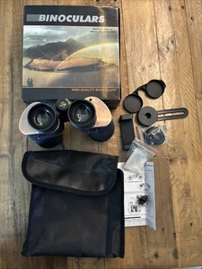 20x50 Waterproof Binoculars with Clear BAK4 Prism FMC Lens - Ideal for Outdoor - Picture 1 of 7