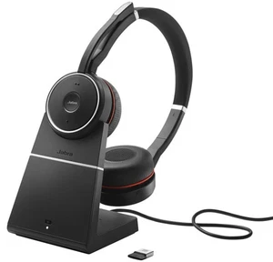 Jabra Evolve 75Ms Microsoft Estéreo Bluetooth Auriculares Sin Soporte - Imagen 1 de 4