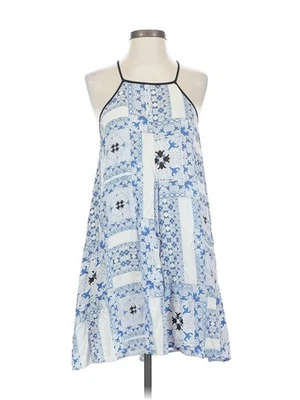 Vestido informal azul Pink Stitch para mujer 4 Foto 1 de 4