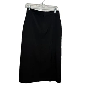 Neu mit Etikett Banana Republic schwarz Stretch Midi Bleistiftrock Größe 4 Rückenschlitz - Bild 1 von 8