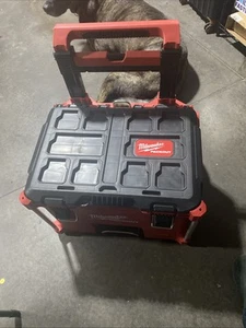 Milwaukee PACKOUT 22" Rolling Tool Box - 48-22-8426 (Black/Red) - Bild 1 von 5