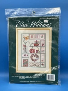 NUEVO Kit Punto de Cruz Contado Viaje Sentimental Elsa Williams 02045 Sellado - Imagen 1 de 3